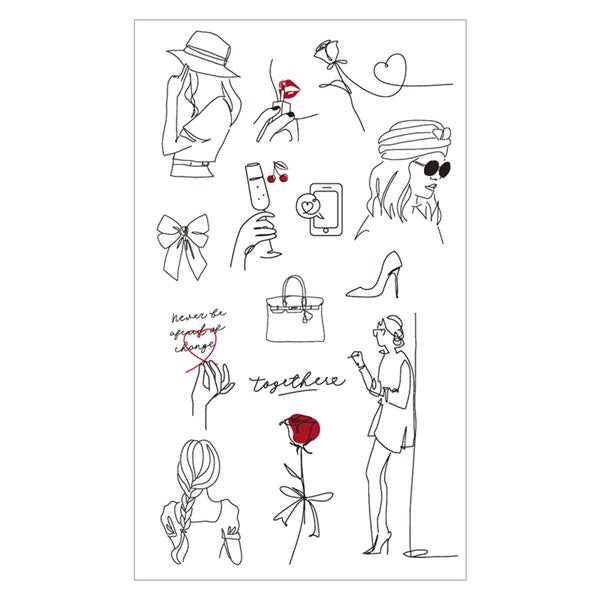 Mark's Decoration Transfer Sticker - Girl