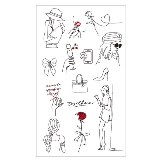Mark's Decoration Transfer Sticker - Girl