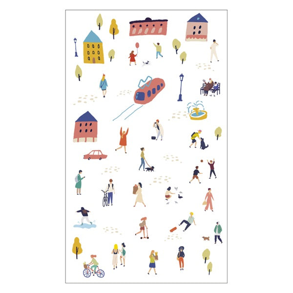 Mark's Decoration Transfer Sticker - People