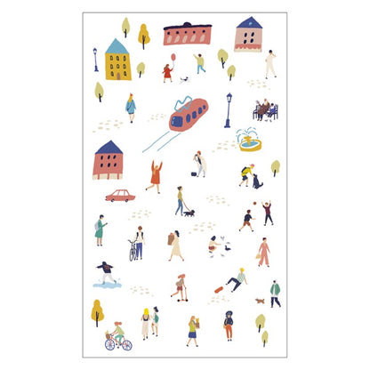 Mark's Decoration Transfer Sticker - People