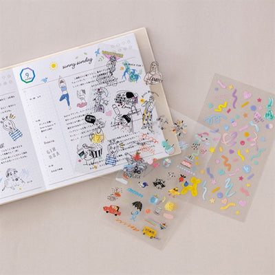 Mark's Decoration Transfer Sticker - People