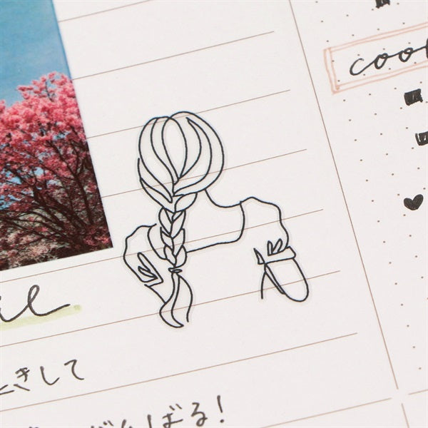 Mark's Decoration Transfer Sticker - People