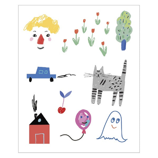 Mark's Cover Decoration Transfer Sticker - Doddle