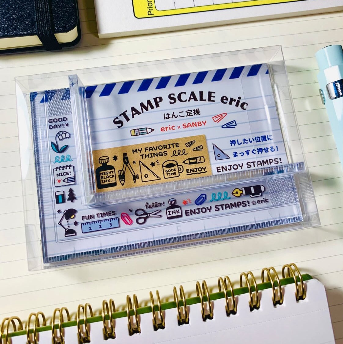Sanby x Eric Hello Small Things! Stamp Ruler