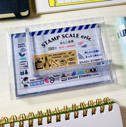 Sanby x Eric Hello Small Things! Stamp Ruler