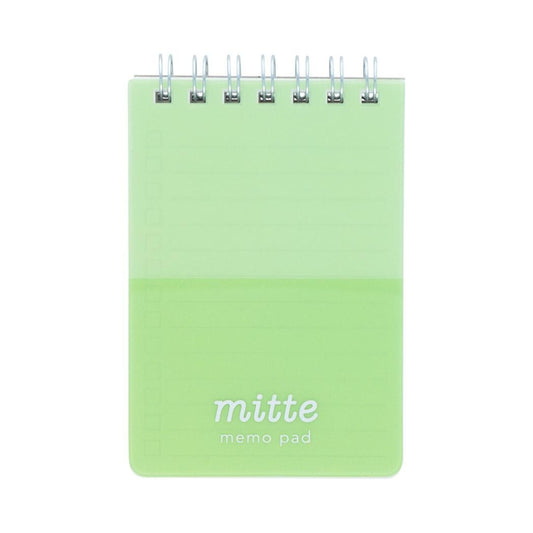 Sun-Star mitte W Ring Checklist Memo Pad - Leaf Green