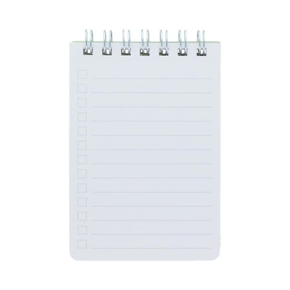 Sun-Star mitte W Ring Checklist Memo Pad - Leaf Green