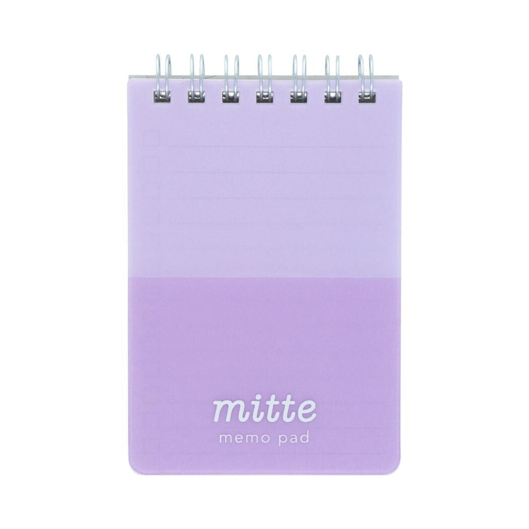 Sun-Star mitte W Ring Checklist Memo Pad - Lavender