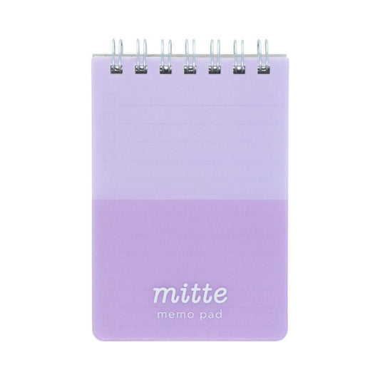 Sun-Star mitte W Ring Checklist Memo Pad - Lavender