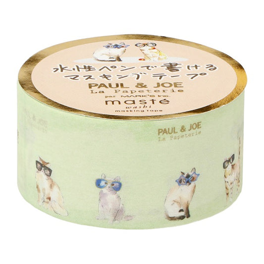 Mark's x Paul & Joe La Papeterie Masté Washi Tape - Gatti