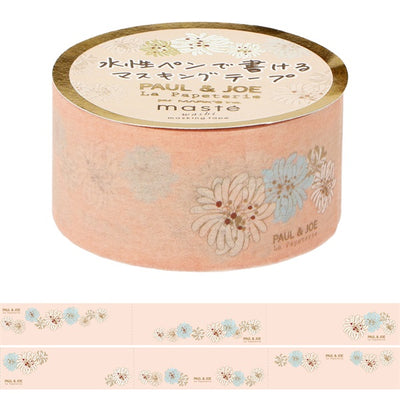 Mark's x Paul & Joe La Papeterie Masté Washi Tape - Chrysantheme Pink