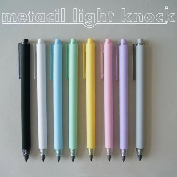 Sun-Star Metacil Light Knock Pencil [No Sharpeners Needed]