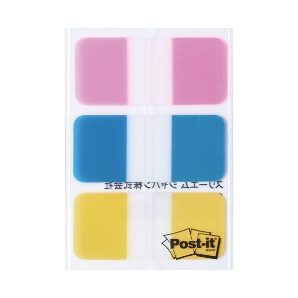 3M Post-it Film Assorted Colours Sticky Tabs 3