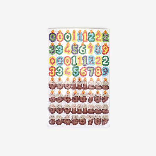 Dailylike Card Deco Sticker - 02 Candle