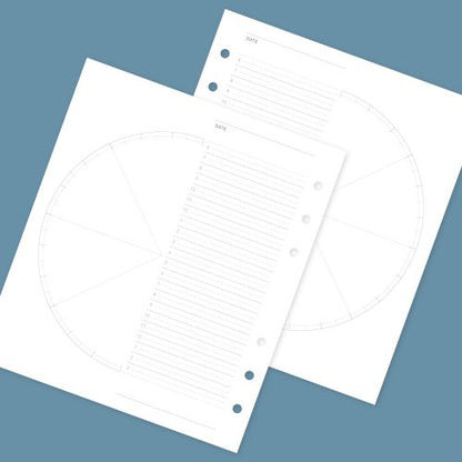 Jam Studio A6 Wide Record Refill - 02 Daily Circle