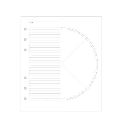 Jam Studio A6 Wide Record Refill - 02 Daily Circle