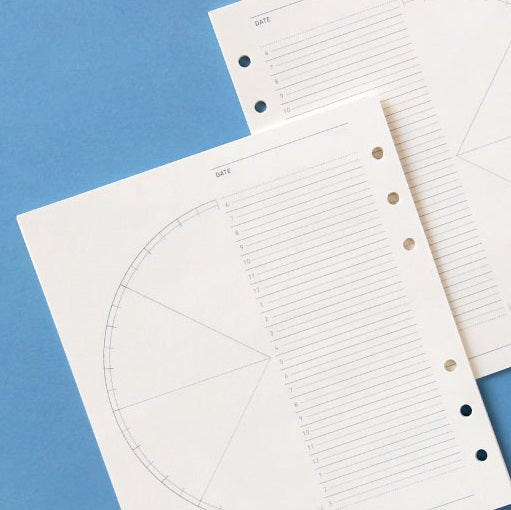 Jam Studio A6 Wide Record Refill - 02 Daily Circle
