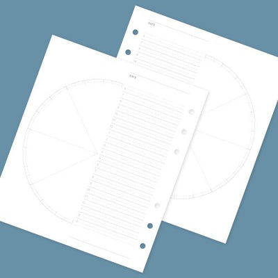 Jam Studio A6 Wide Record Refill - 02 Daily Circle