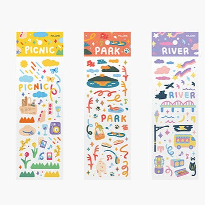 Appree Poljjak Scene Sticker - Park