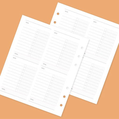 Jam Studio A6 Wide Record Refill - 03 Mini Cash Book