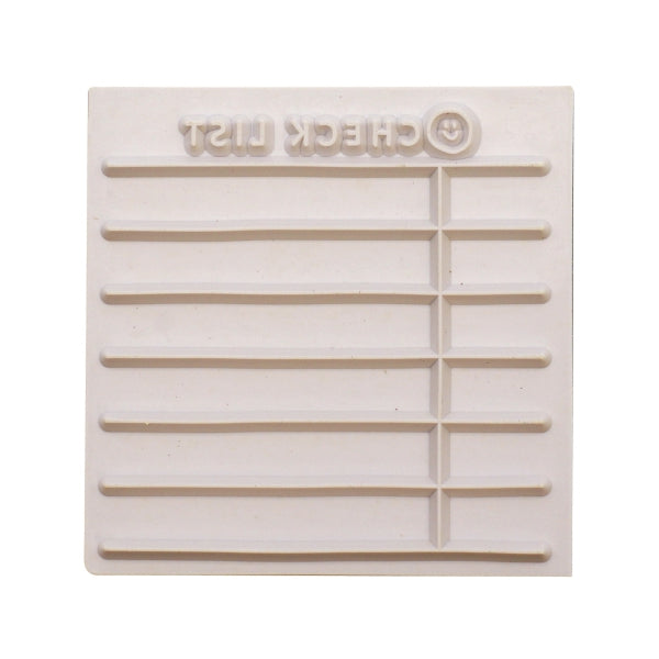 Kodomo No Kao Bullet Journal Stamp - Check List (Square)
