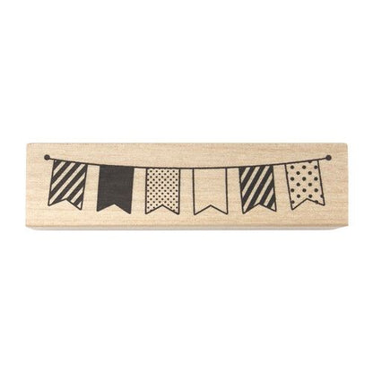 Kodomo No Kao Bullet Journal Stamp - Flag