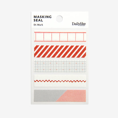 Dailylike Masking Seal - 04 Mark