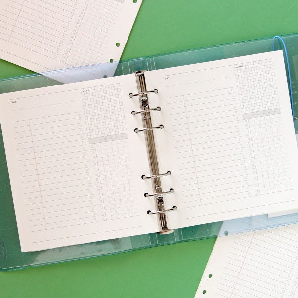 Jam Studio A6 Wide Record Refill - 04 Study Plan