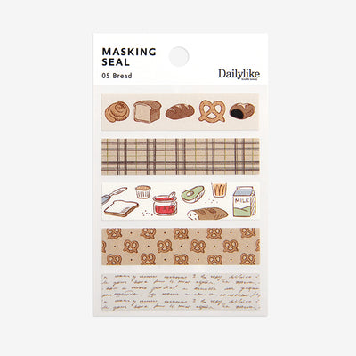 Dailylike Masking Seal - 05 Bread
