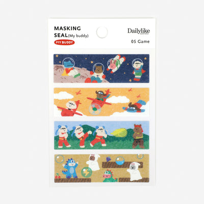Dailylike My Buddy Masking Seal  - 05 Game