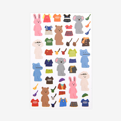Dailylike My Buddy Sticker - 05 Ootd