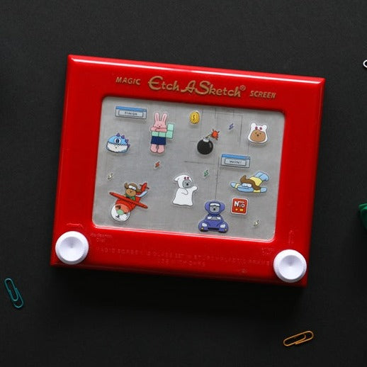 Dailylike My Buddy Clear Remover Sticker - 08 Game