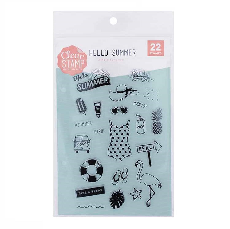Kodomo No Kao Clear Stamp - Hello Summer