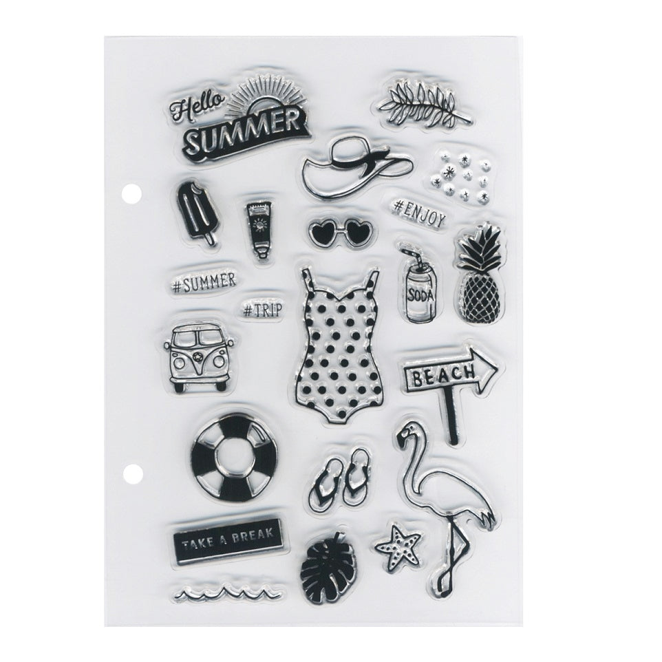 Kodomo No Kao Clear Stamp - Hello Summer
