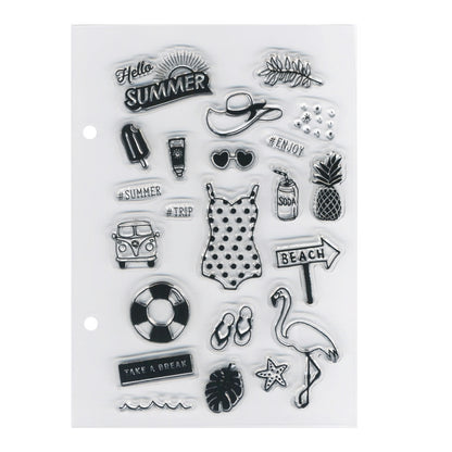 Kodomo No Kao Clear Stamp - Hello Summer