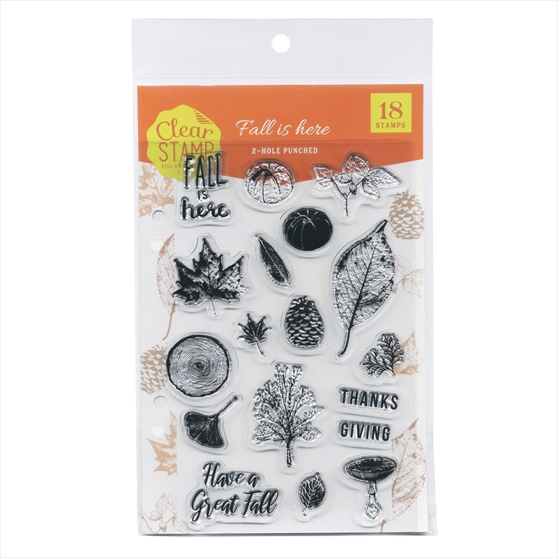 Kodomo No Kao Clear Stamp - Fall is Here