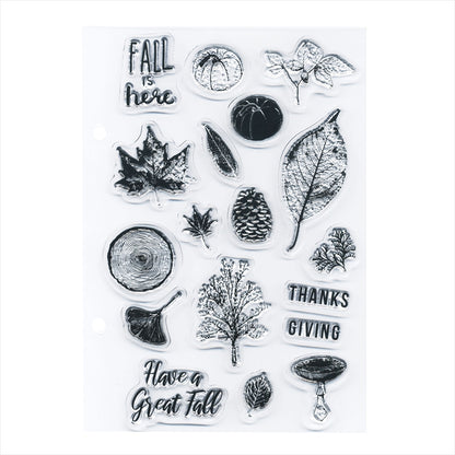 Kodomo No Kao Clear Stamp - Fall is Here