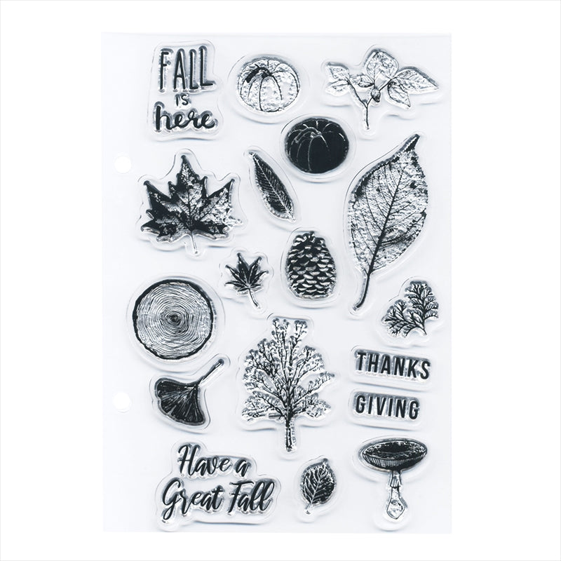 Kodomo No Kao Clear Stamp - Fall is Here