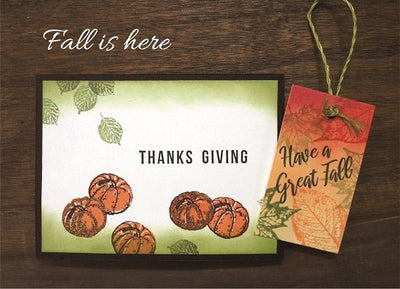 Kodomo No Kao Clear Stamp - Fall is Here