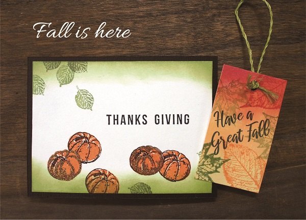 Kodomo No Kao Clear Stamp - Fall is Here
