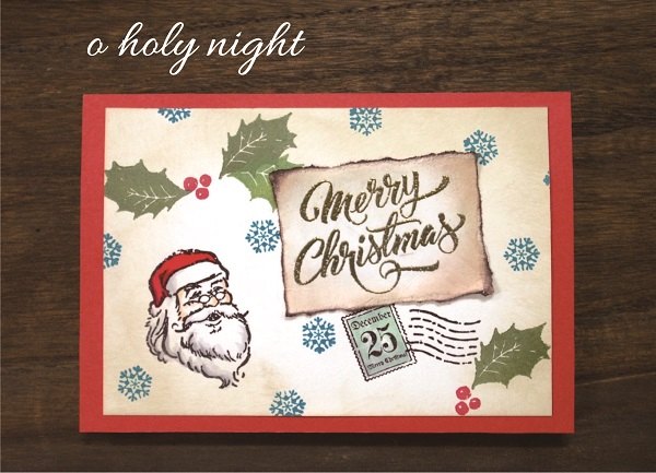 Kodomo No Kao Clear Stamp - A Holy Night