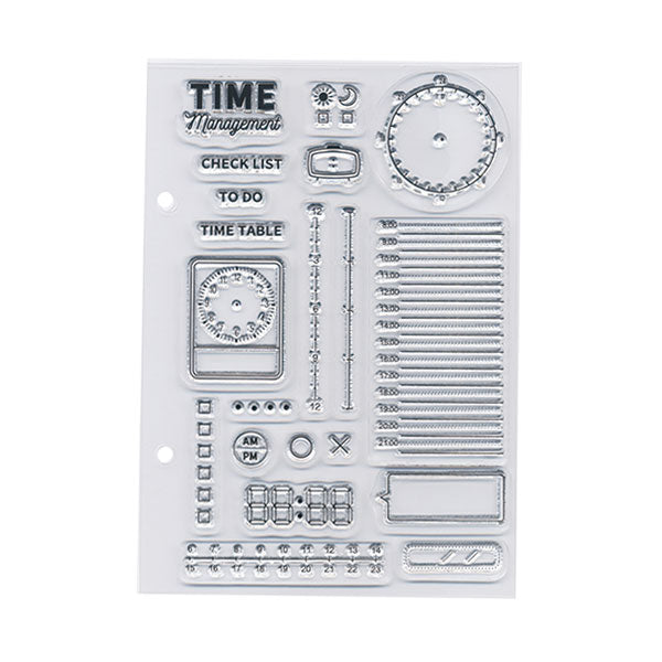 Kodomo No Kao Clear Stamp - Time Management