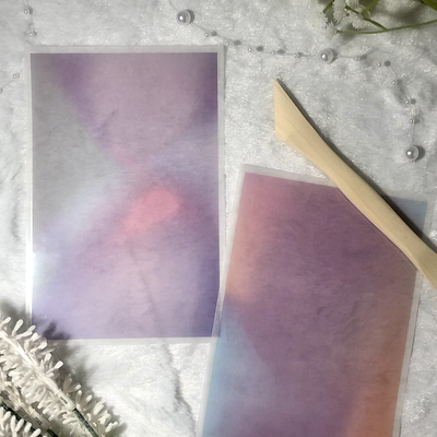 MU Lifestyle Print-On Stickers - 006 Romantic Aurora