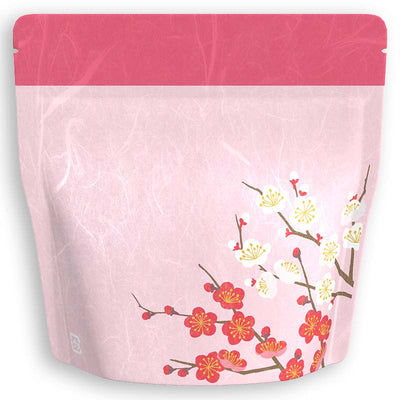 Yoshimura Resealable Washi Paper Stand Up Pouches - 10100 Japanese Plum