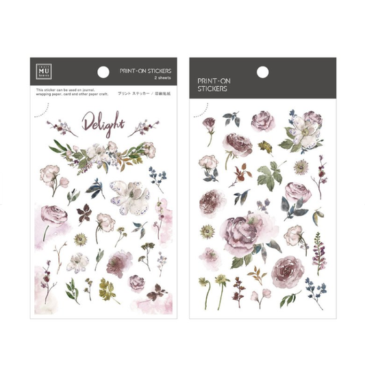 MU Lifestyle Print-On Stickers - 065 Purple Delight
