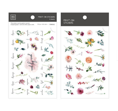 MU Lifestyle Print-On Stickers - 072 Year by Year