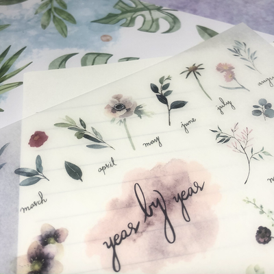 MU Lifestyle Print-On Stickers - 072 Year by Year