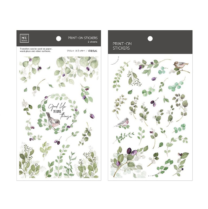 MU Lifestyle Print-On Stickers - 187 Fruit of Hope