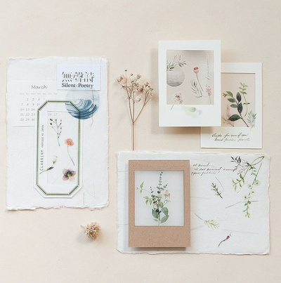 MU Lifestyle Print-On Stickers - 193 Sweet Garden