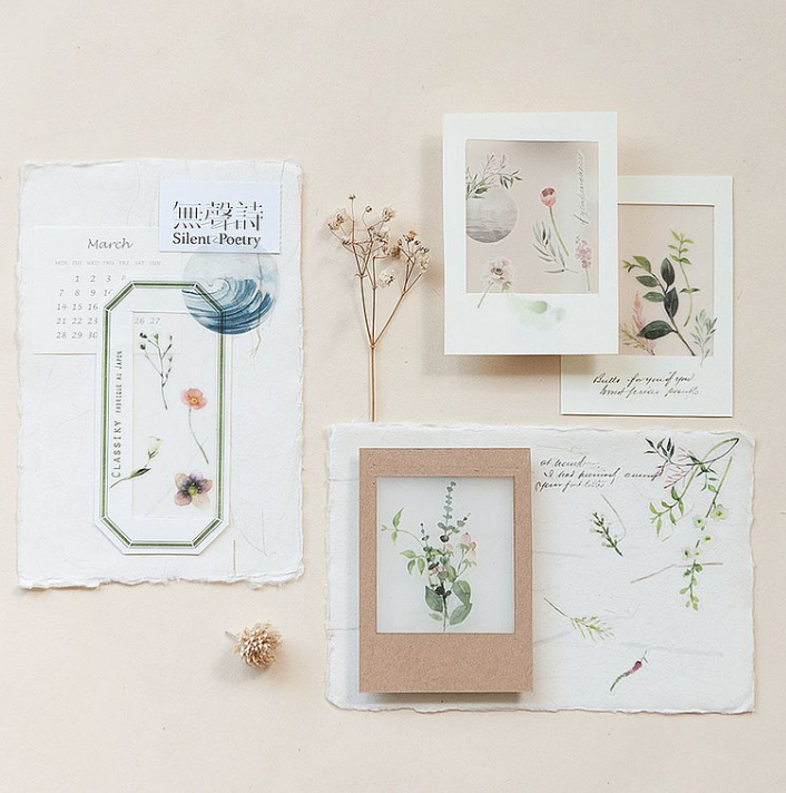 MU Lifestyle Print-On Stickers - 193 Sweet Garden